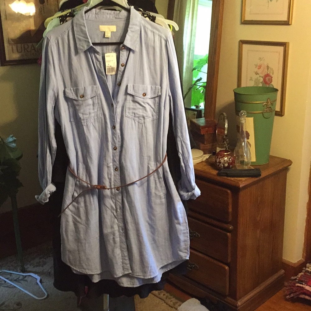 Forever 21 cotton Shirt Dress